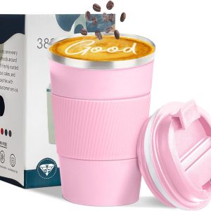 YINBAOGE Insulated Travel Coffee Mug.